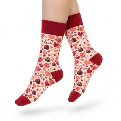 Valentinstag Socken